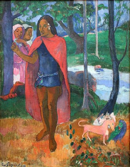 Paul Gauguin The Wizard of Hiva Oa oil painting picture